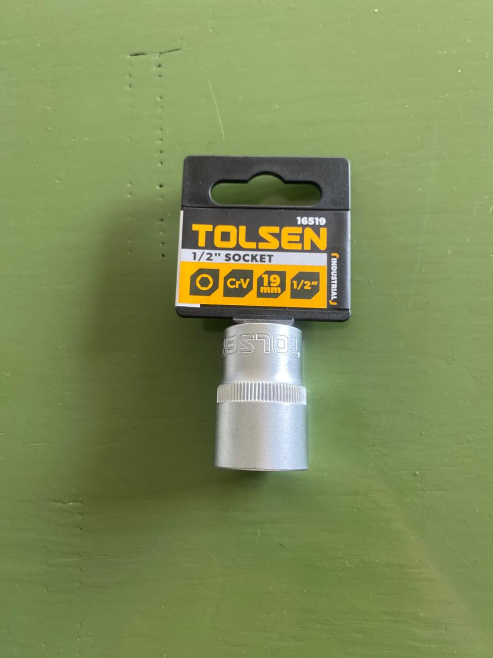 B/LLAVE HEXA ENCAST1/2 MET IND 19MM TOLSEN