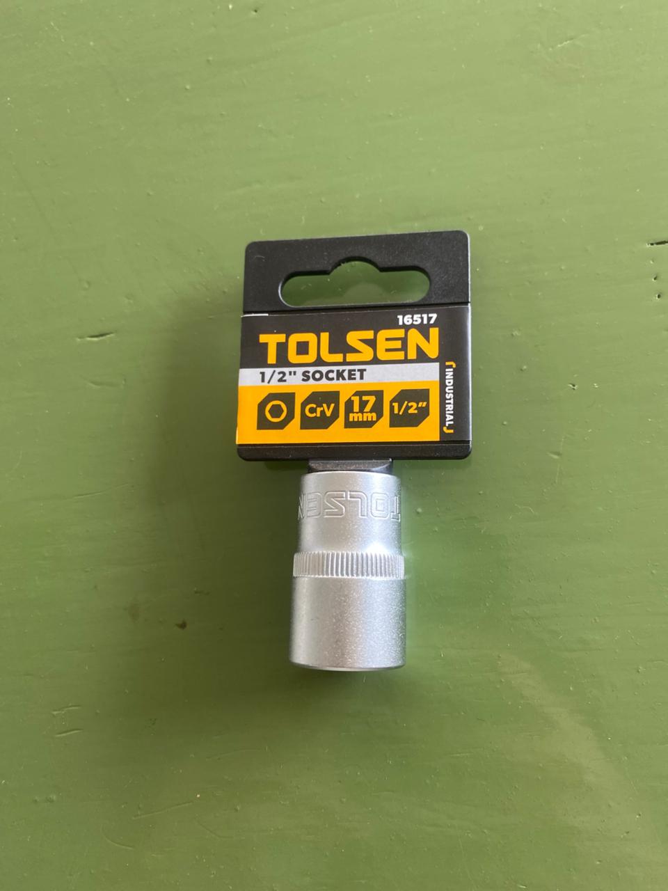 B/LLAVE HEXA ENCAST1/2 MET IND 17MM TOLSEN