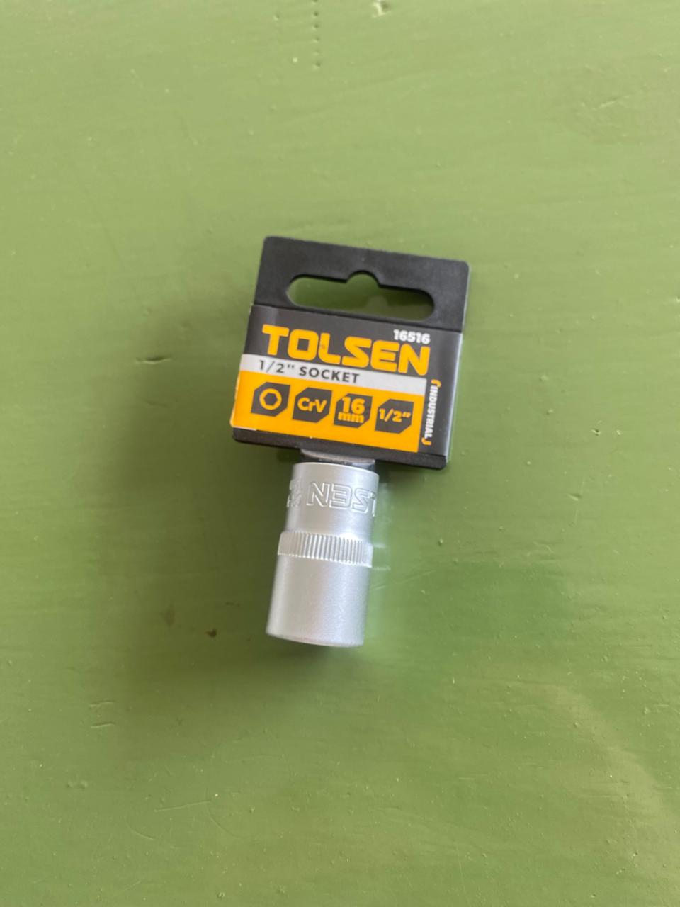 B/LLAVE HEXA ENCAST1/2 MET IND 16MM TOLSEN