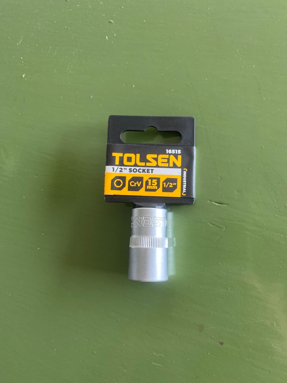 B/LLAVE HEXA ENCAST1/2 MET IND 15MM TOLSEN