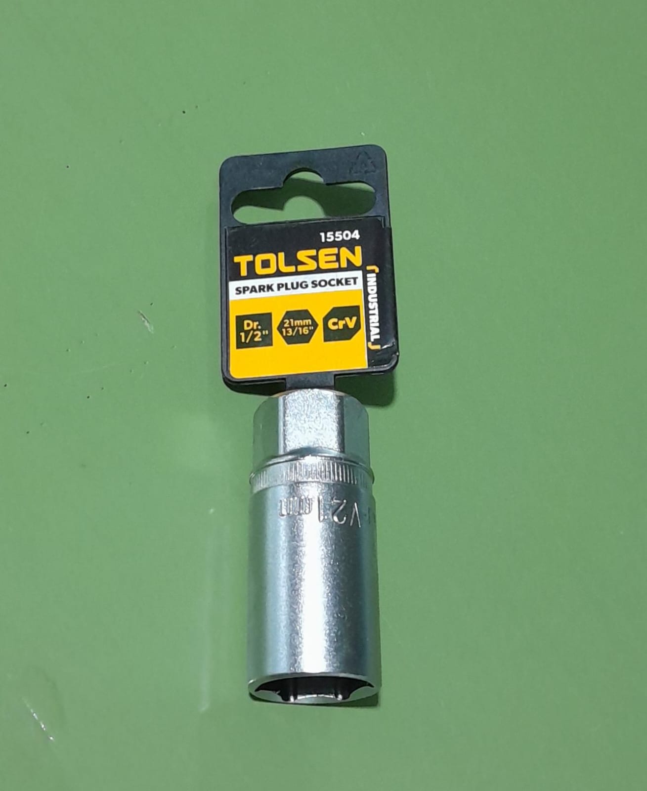 BOCALLAVE PARA BUJIAS IND 1/2"x13/16" TOLSEN