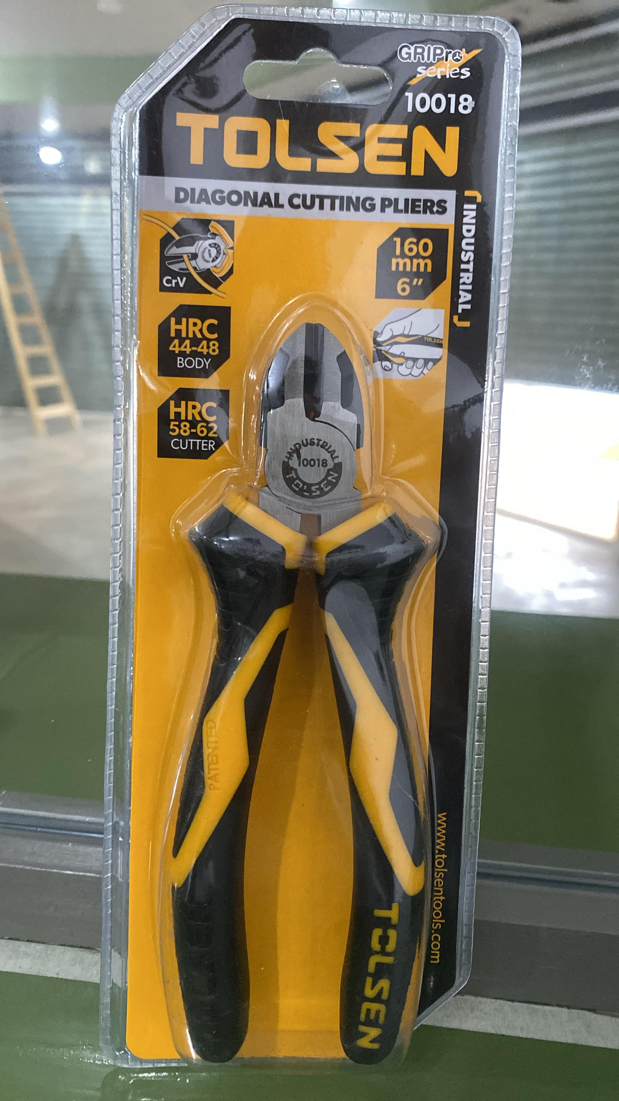 ALICATE DE CORTE DIAGONAL  160MM TOLSEN