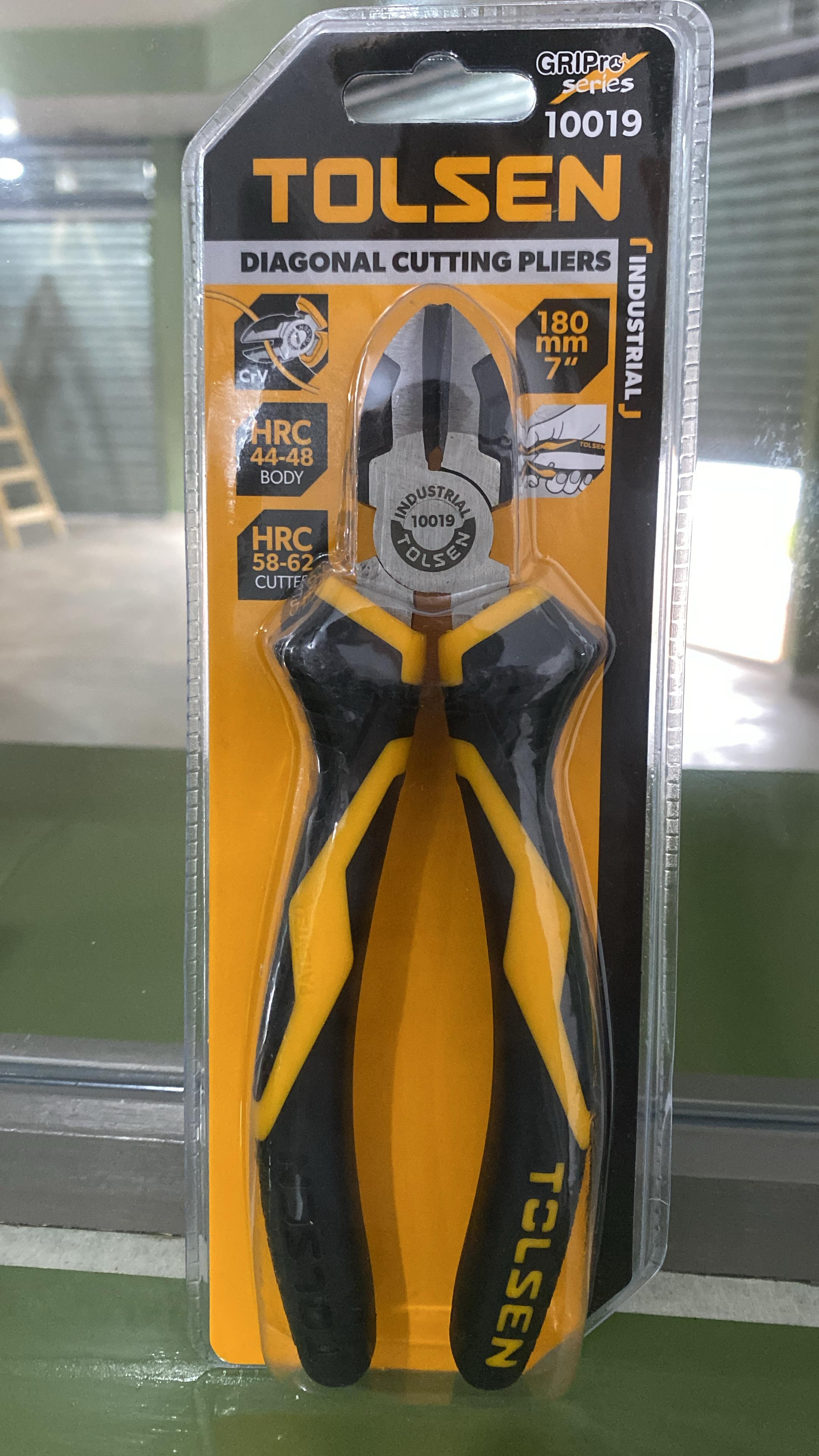 ALICATE DE CORTE DIAGONAL 180MM TOLSEN