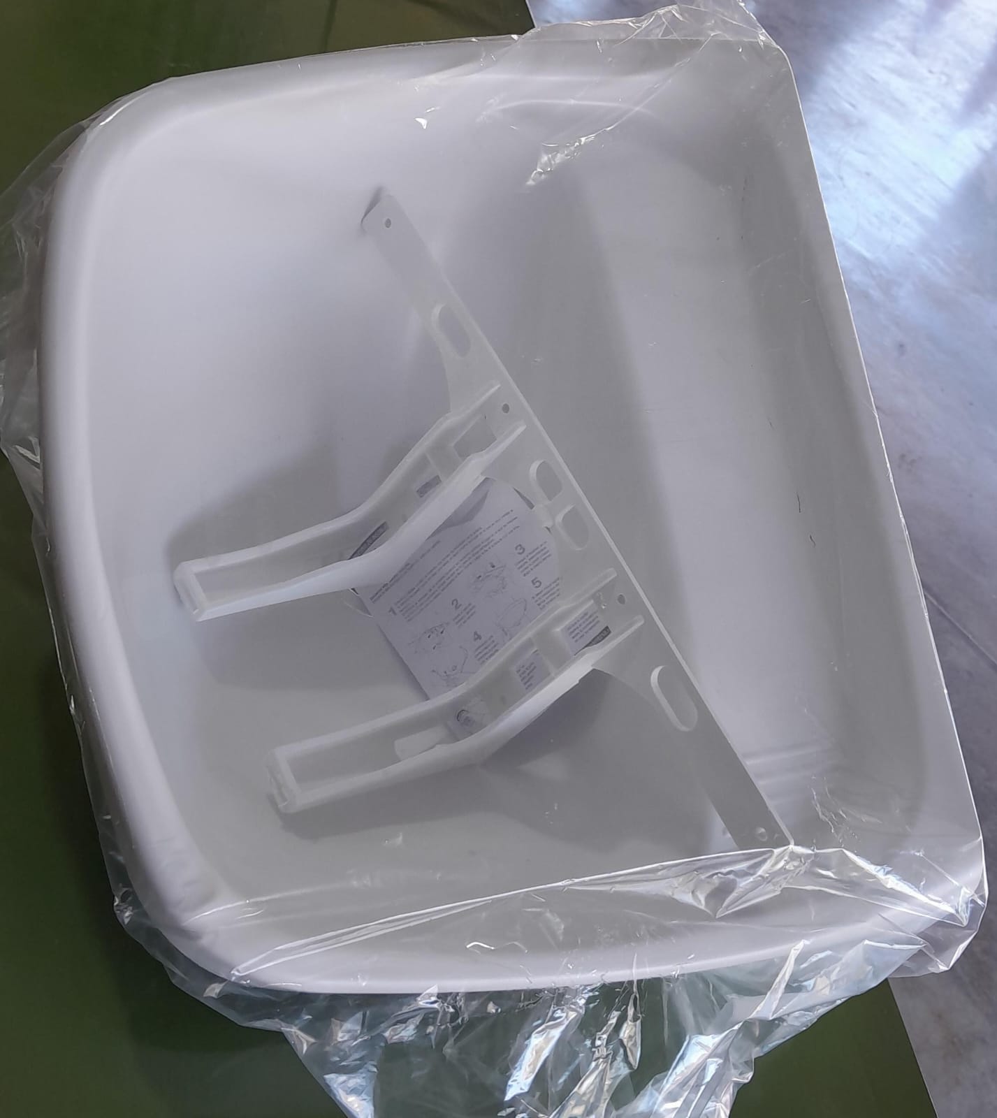 LAVATORIO PLASTICO BCO. "DUKE" GRANDE