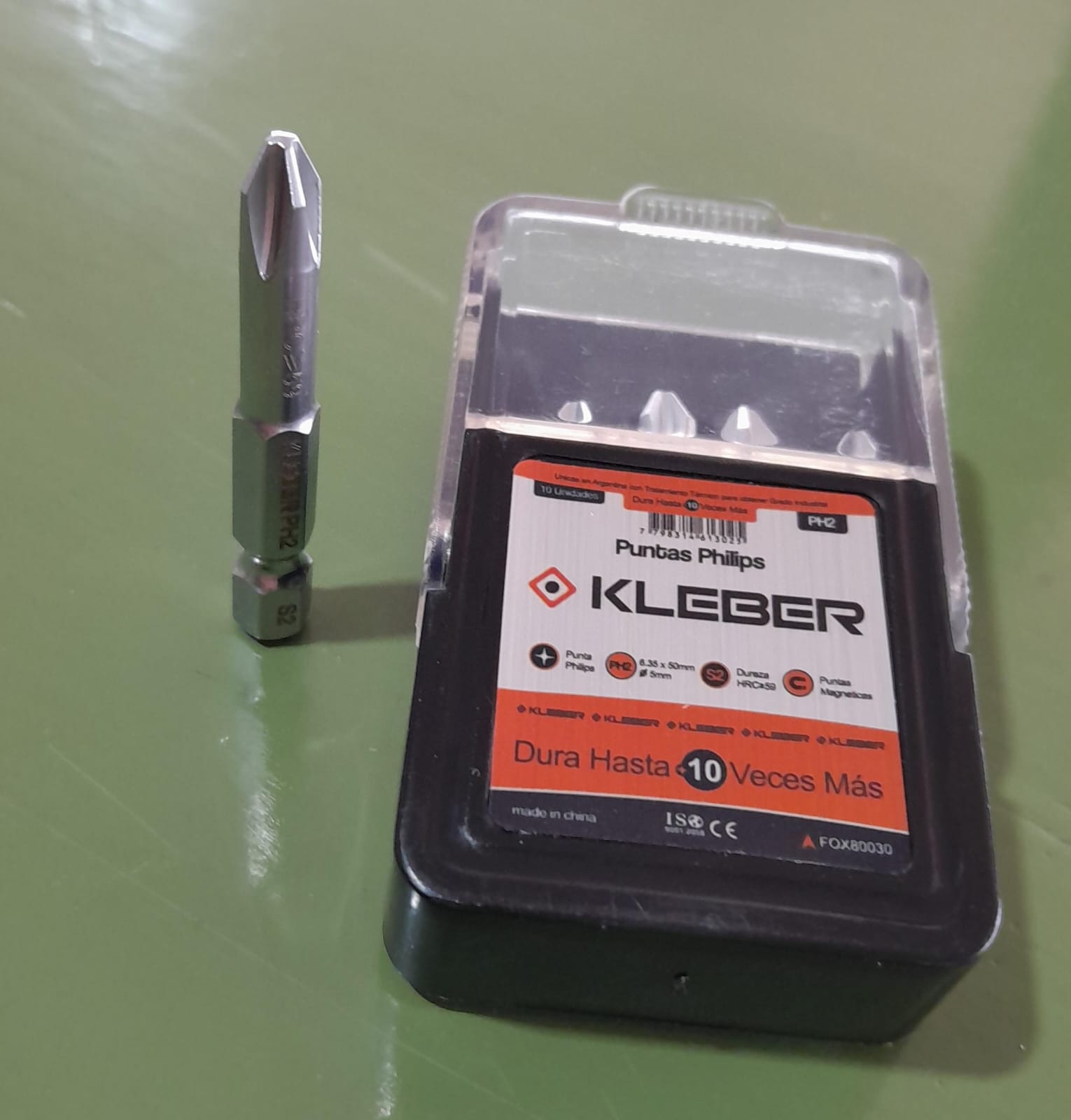 PUNTA ATORNILLAR KLEBER PH2 X UN