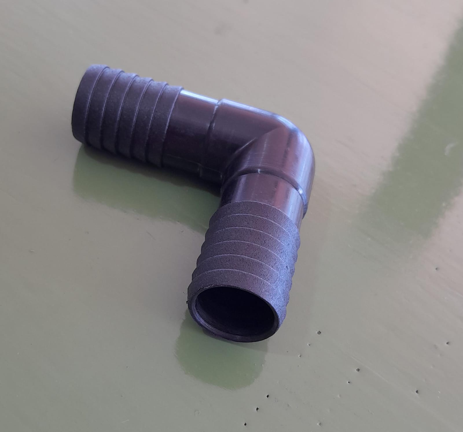 CODO ESPIGA-ESPIGA 3/4" POLIETILENO X UN