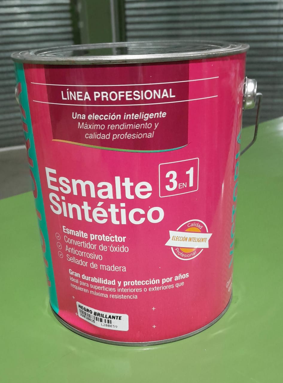Esmalte Sint. 3en1 Negro Victoria 4lt
