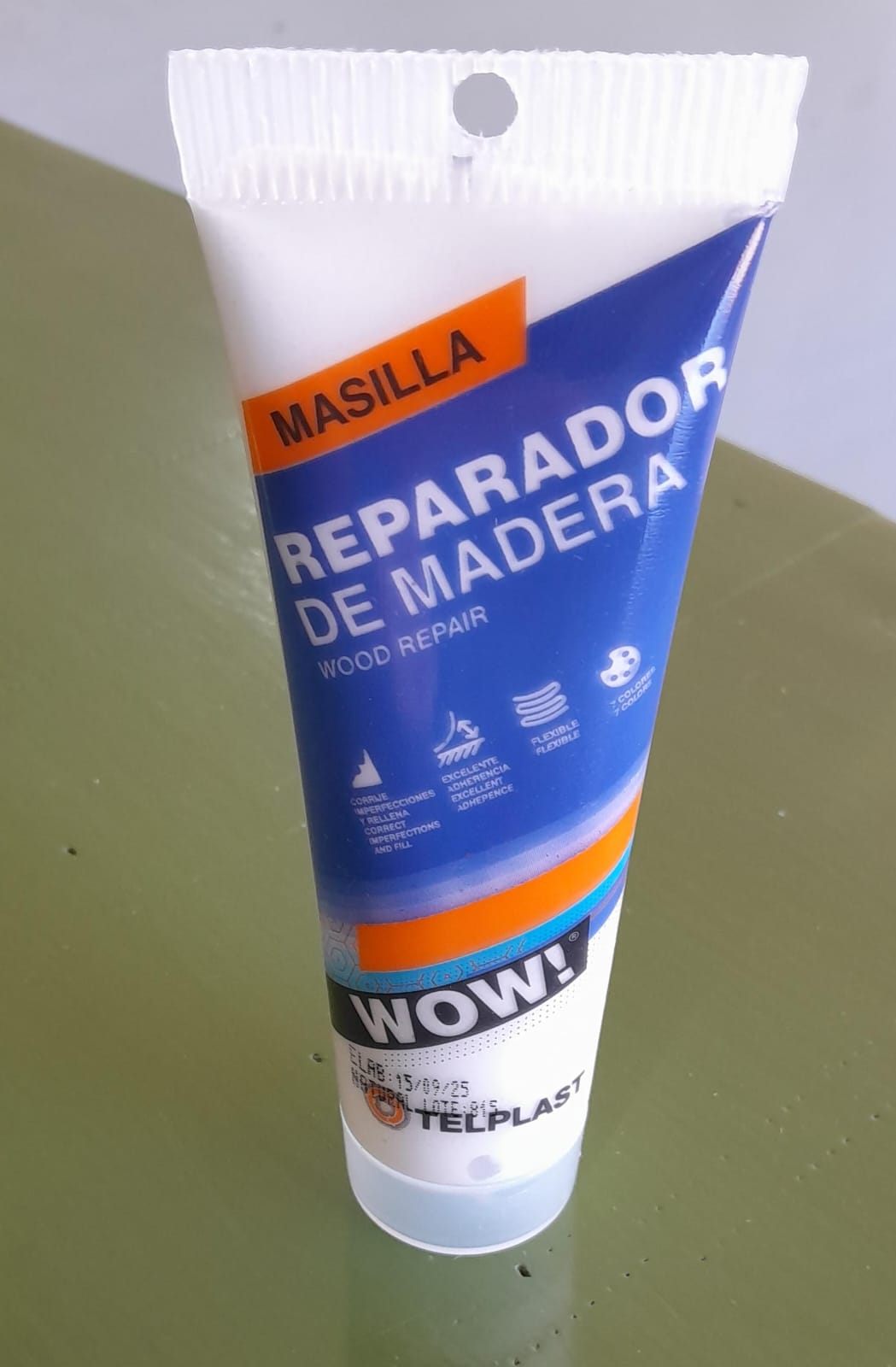REPARADOR DE MADERA NATURAL TELPLAST X 200gr