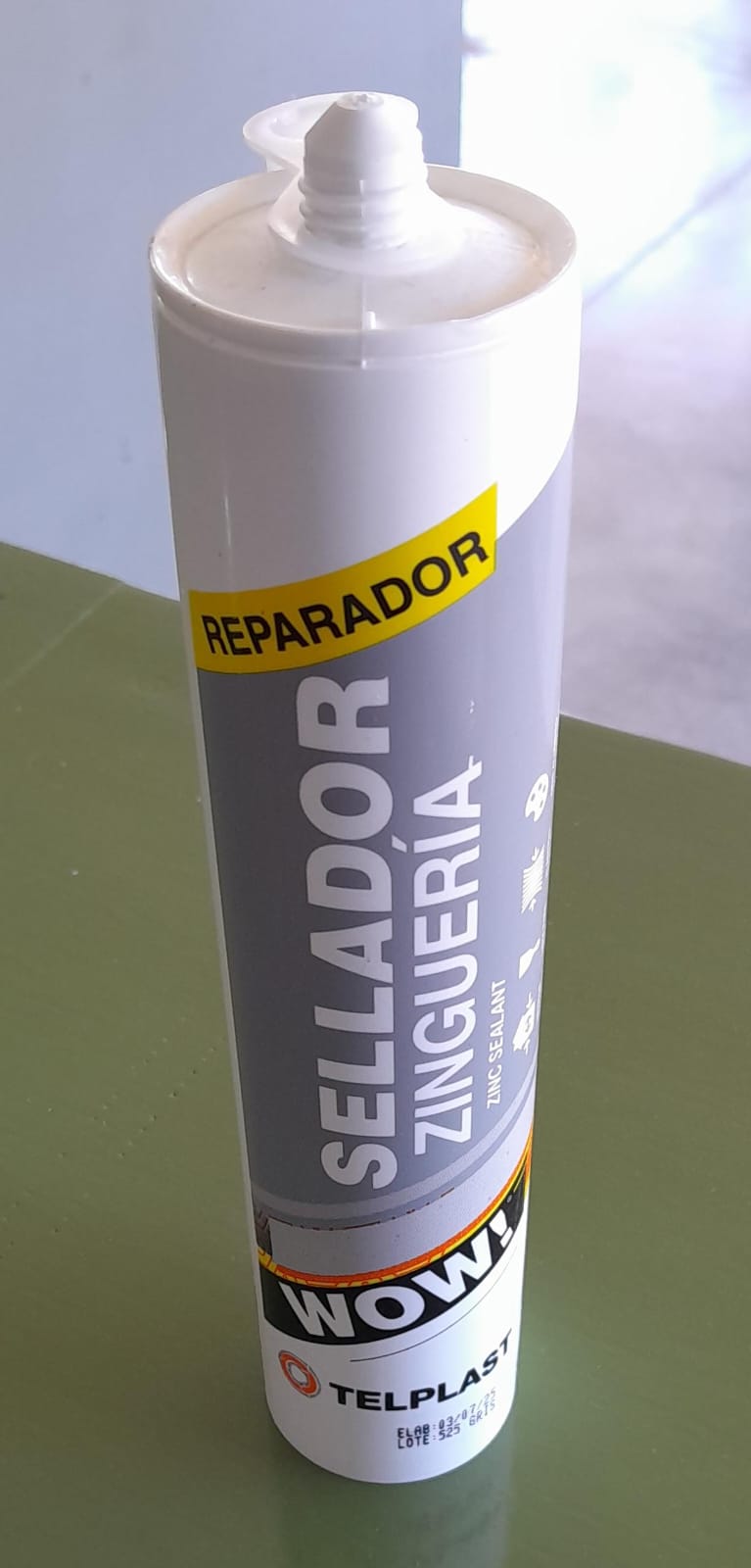 SELLADOR ZINGUERIA TELPLAST X400gr