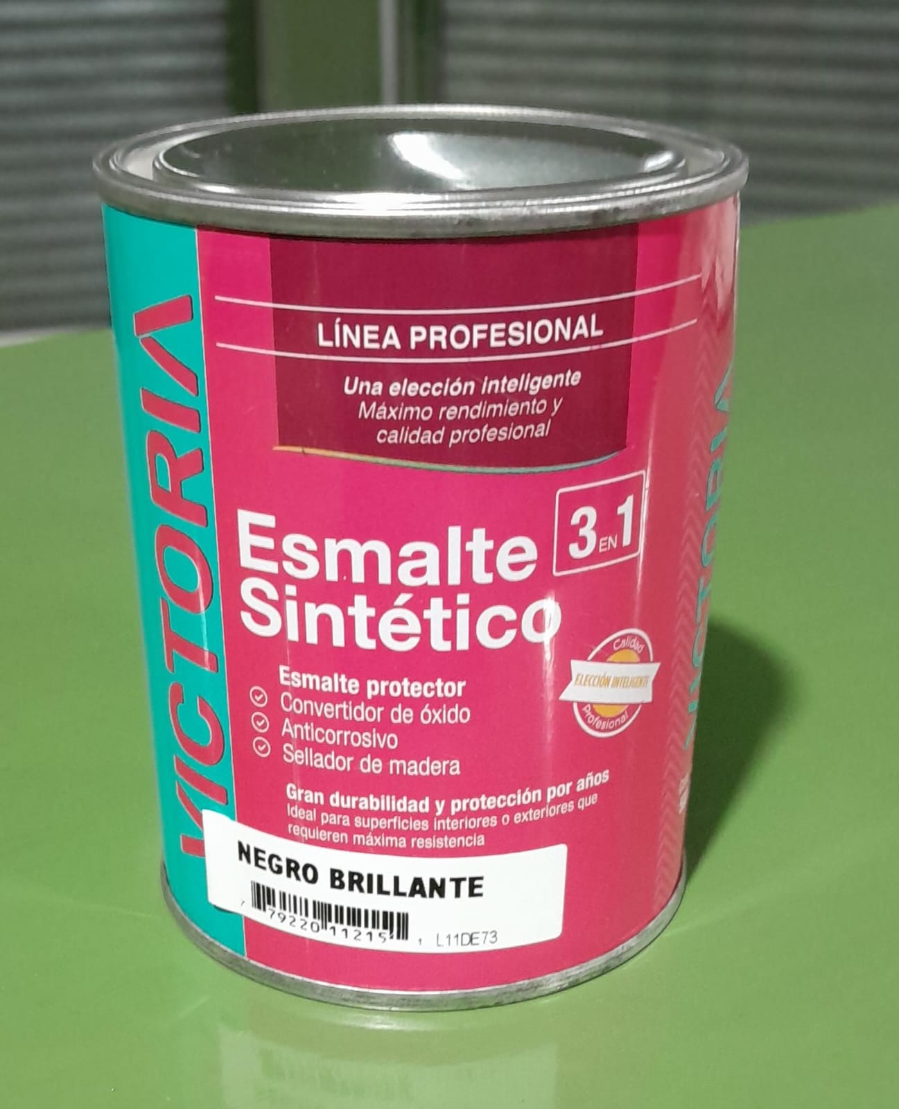 Esmalte Sint. 3en1 Negro Victoria 0.5lt