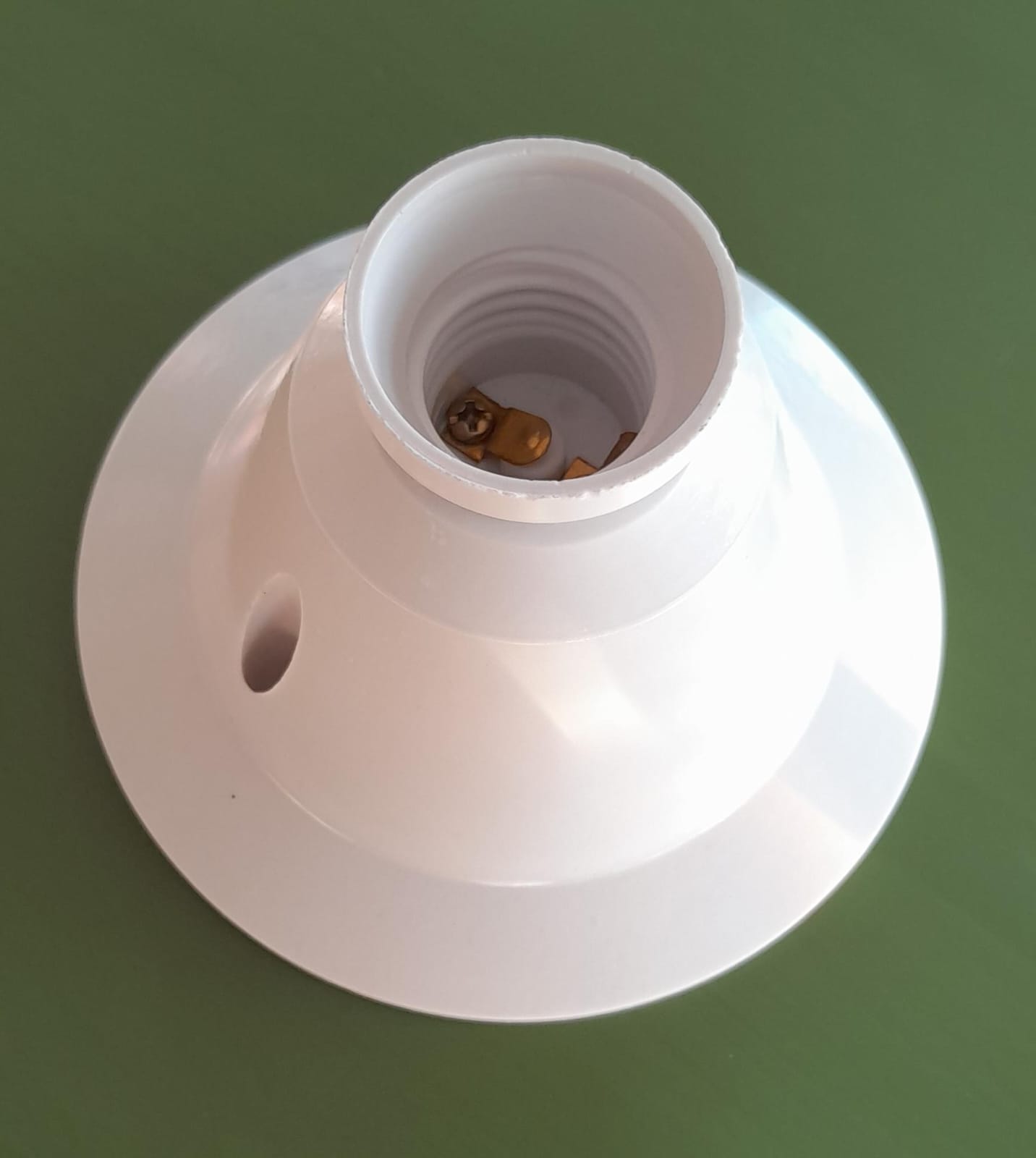 PORTALAMPARA P/PARED BLANCO